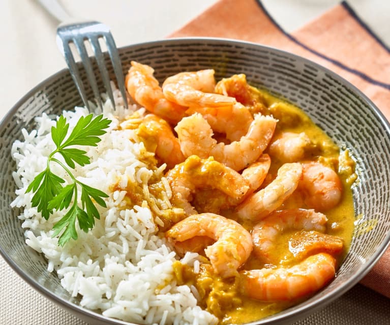 P182 - Crevettes Curry