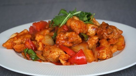 P184. Poulet aigre-doux