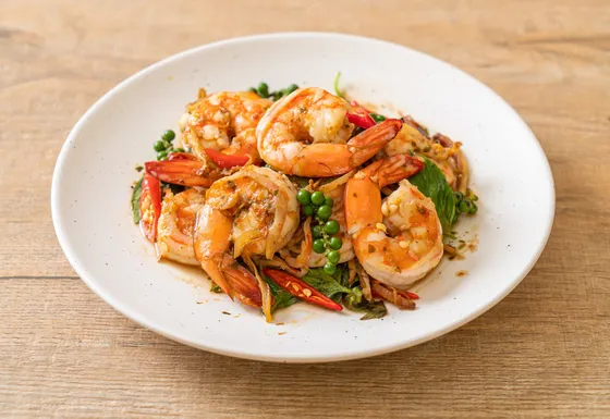 P180 - Crevettes Basilic