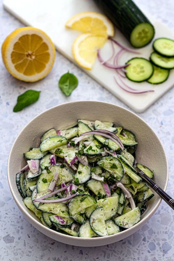 P113 - Salade de Concombre