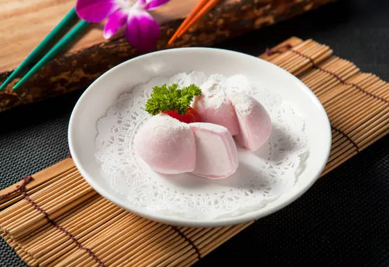 Mochi glacé fraise